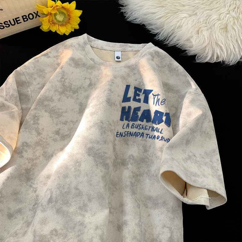 Tie-Dye Short Sleeve T-Shirt for Men