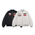 Style MA-1 Flight Jacket Women's Padded Jacket Thickened Outerwear Simple Embroidery Baseball Jacket Men