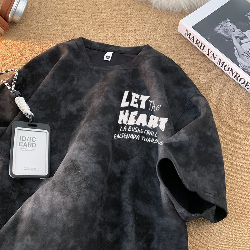 Tie-Dye Short Sleeve T-Shirt for Men
