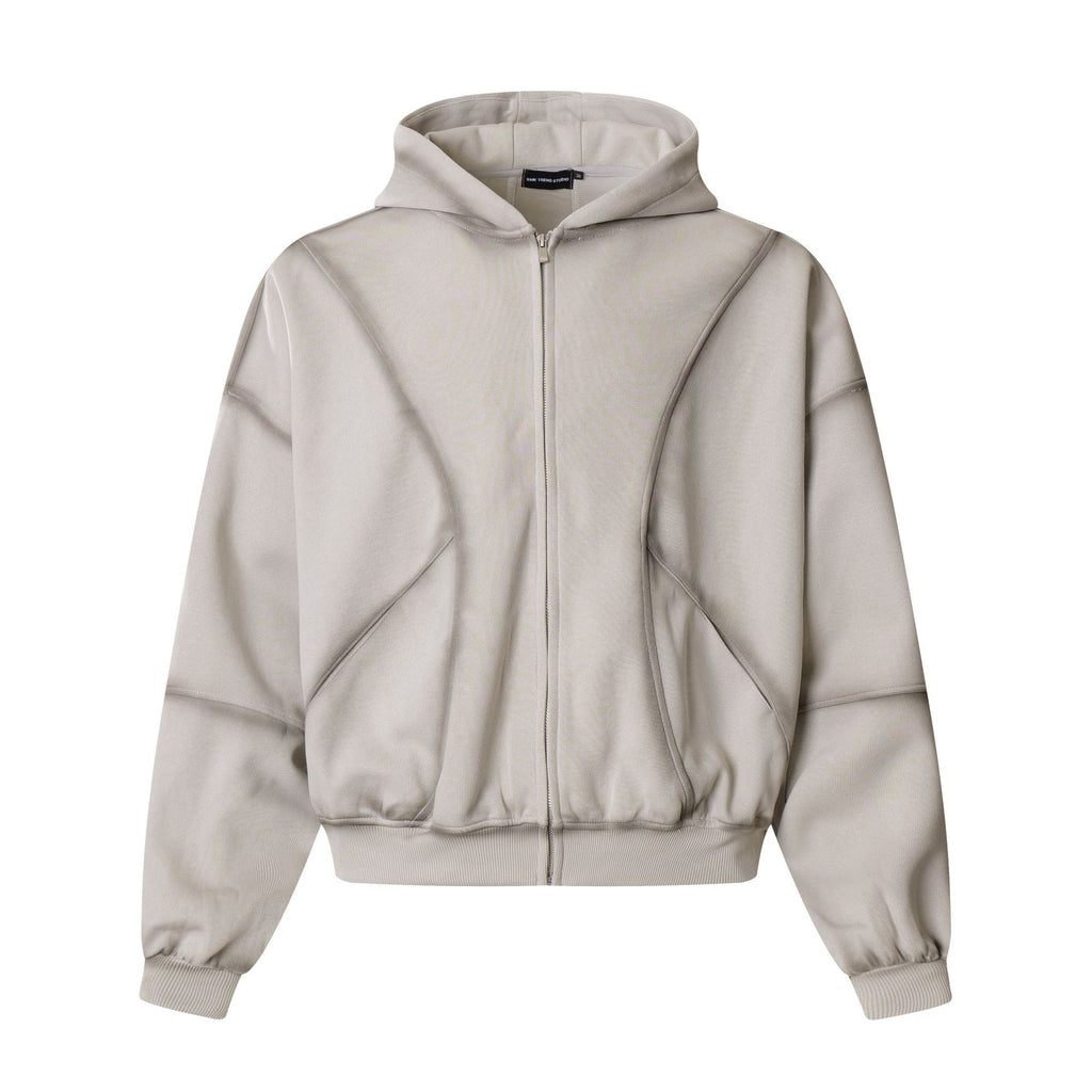 zip-up hoodie
