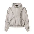 zip-up hoodie