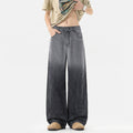 Loose Patchwork Lyocell Coolmax Denim Pants for Men
