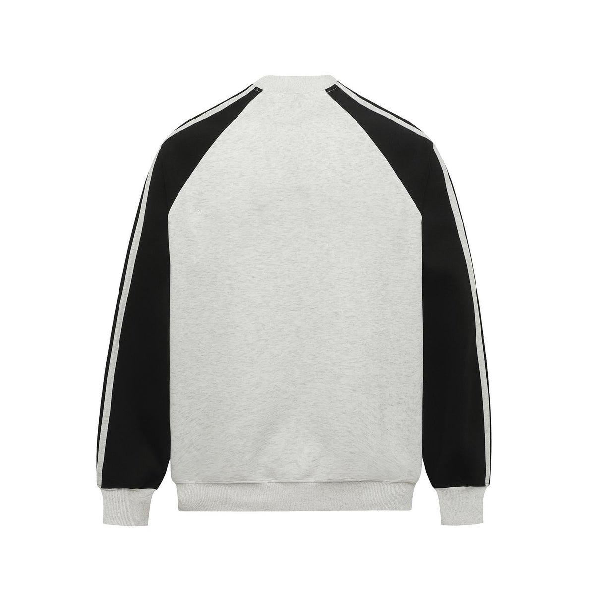 Ribbon splicing striped hoodie for men and women