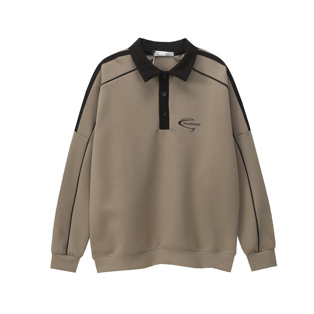 Collar hoodie men