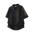 Tencel Short Sleeve Polo Shirt for Men