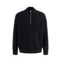 Half zip stand up collar sweater