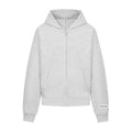 Long Sleeve Zippered Hood Sweatshirt Jacket - Loose Fit Minimalist Multi-Color