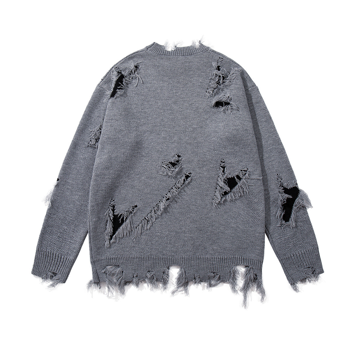 Tassel sweater thick knit sweater for men