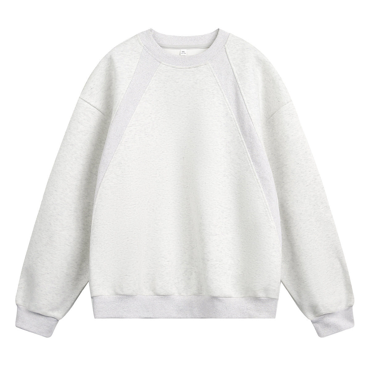 Round neck pullover hoodie for men