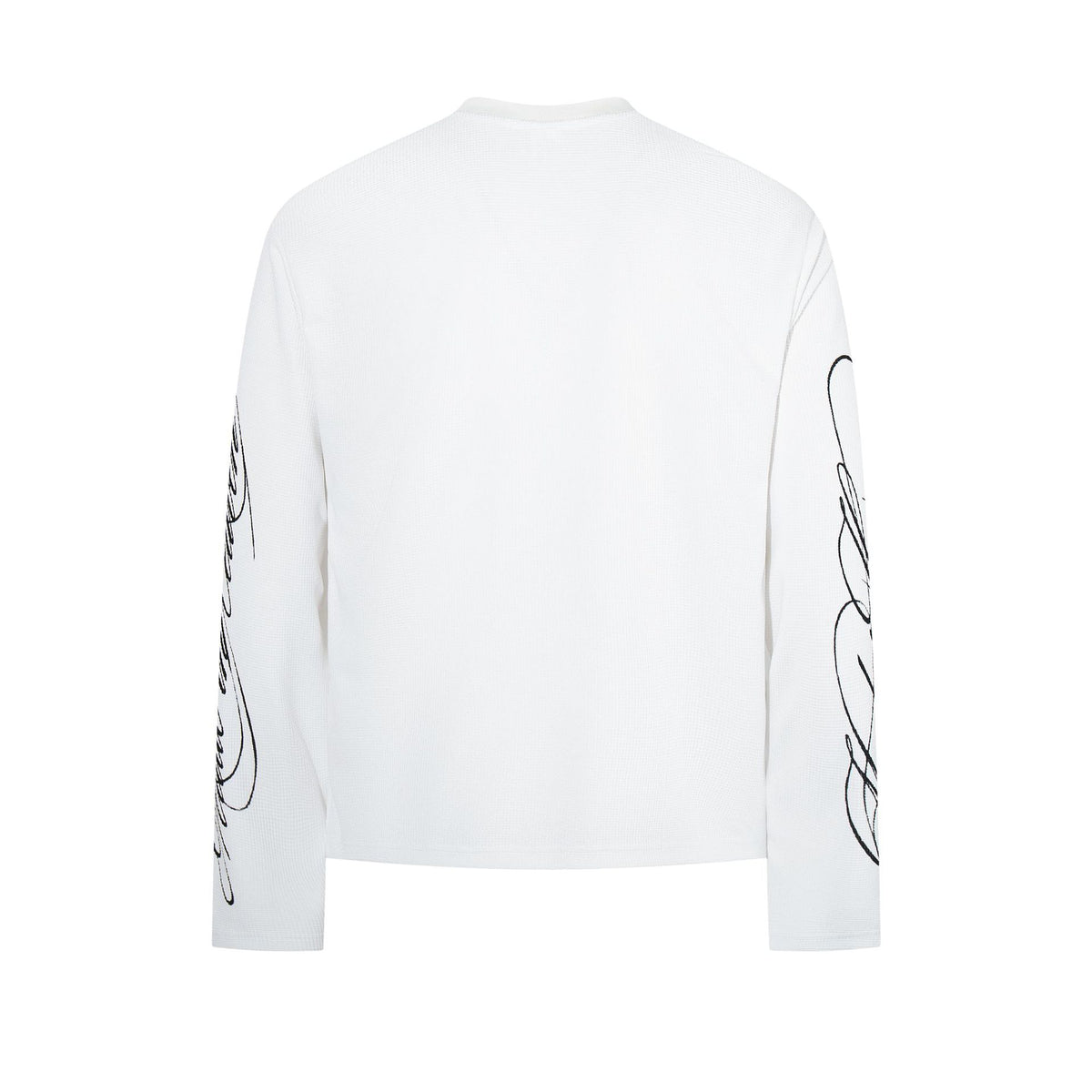 Graffiti printed long sleeved T-shirt for men