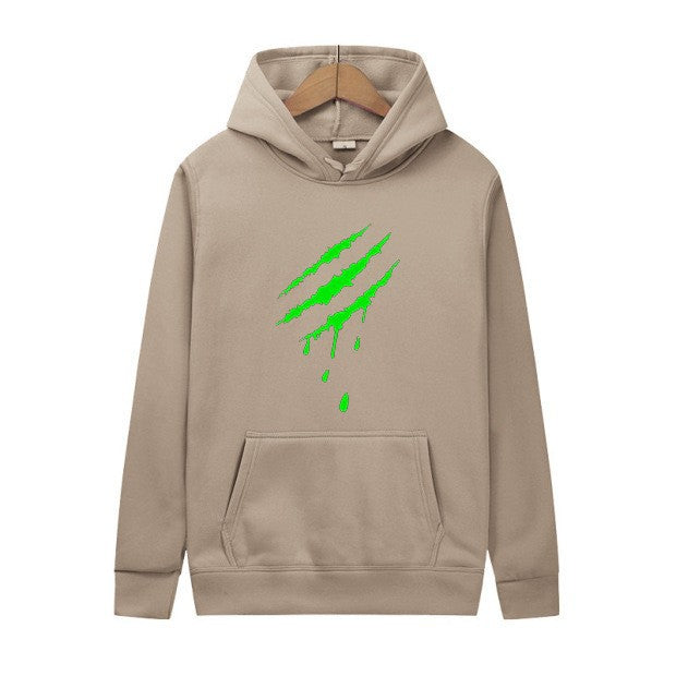 Casual Hooded Sweatshirt for Men and Women, Loose Fit