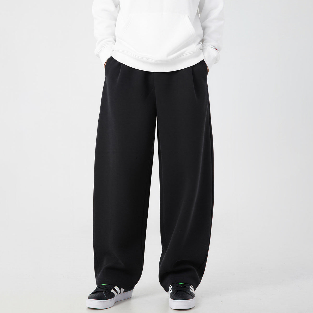 Loose straight leg pants for men