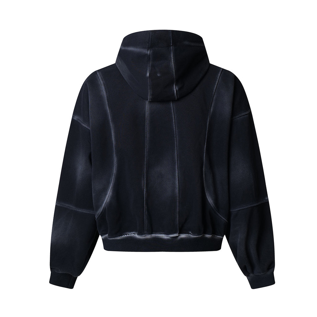 zip-up hoodie