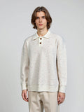 Polo collar sweater for men