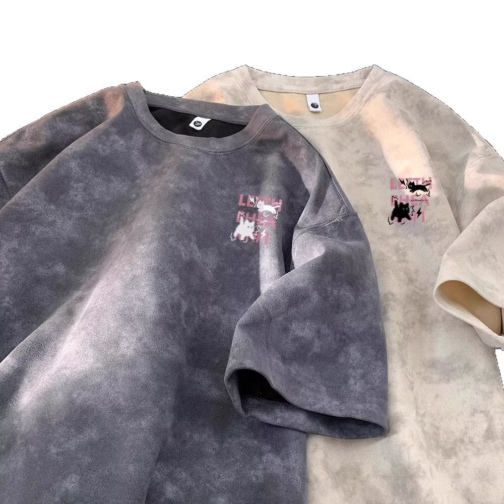 Tie-Dye Short Sleeve T-Shirt for Men