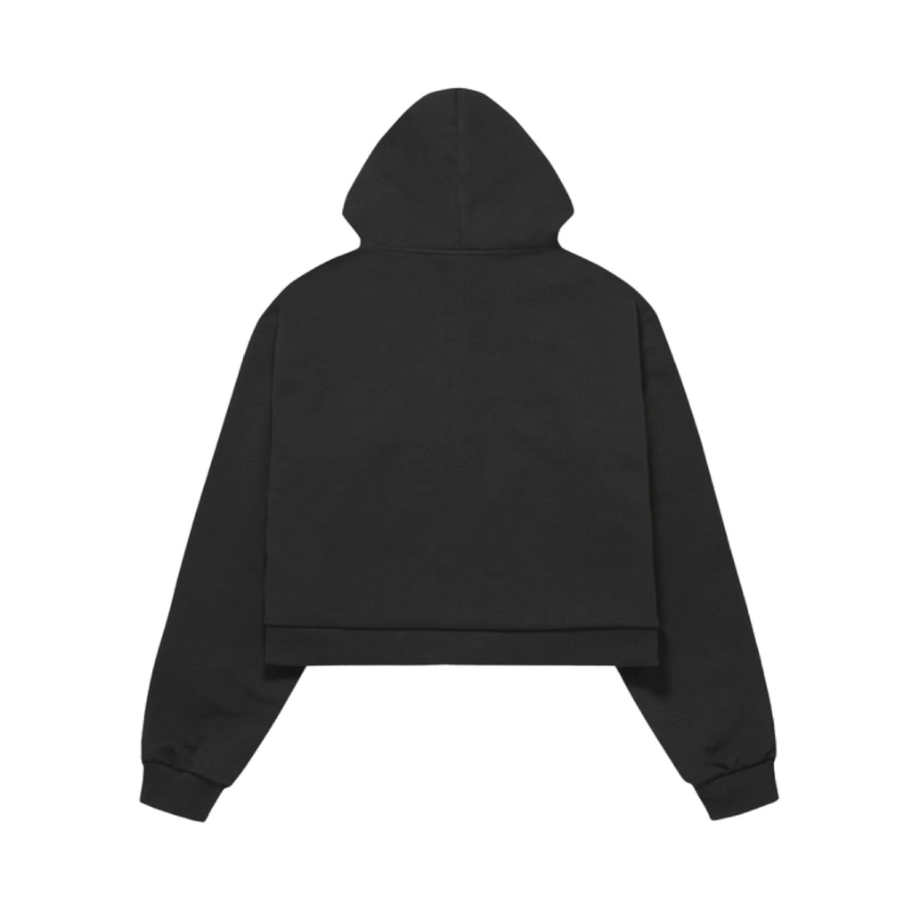 Design Knotted Asymmetrical Short Hooded Sweatshirt for Men
